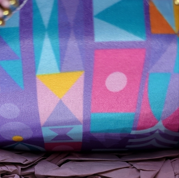 Loungefly Disney its a small world Mickey Mouse The Main Attraction Backpack - Picture 6 of 7